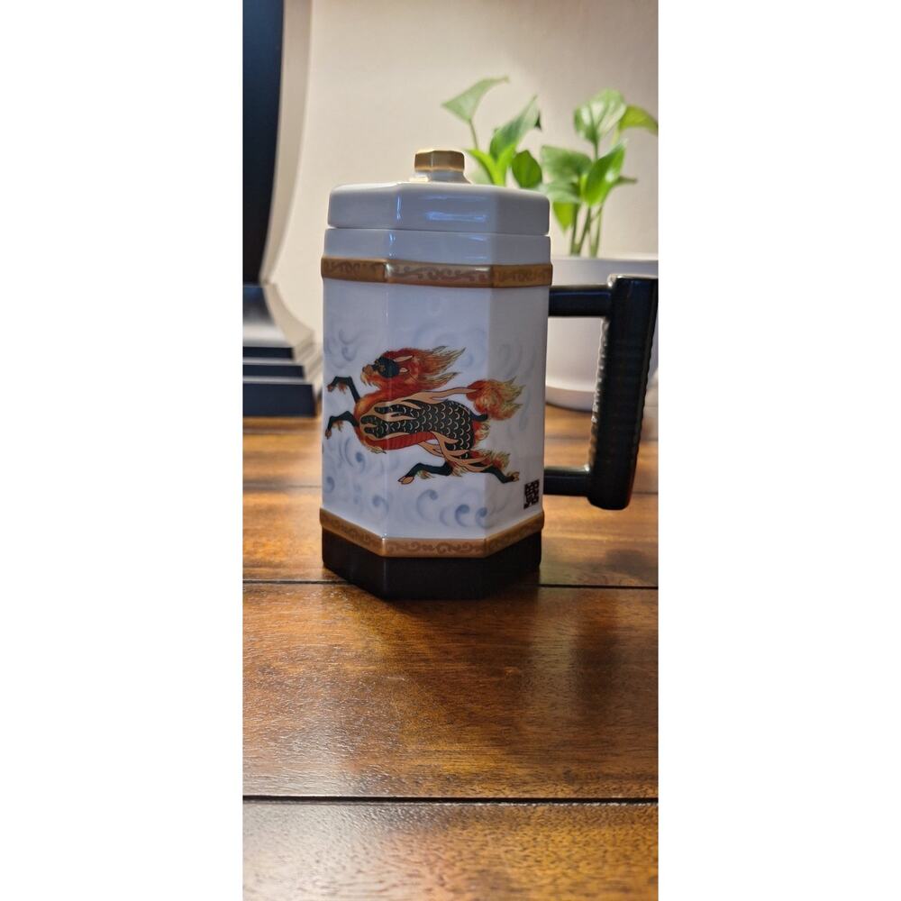 Collectible Kirin Beer Mug from the Arita Ware collection